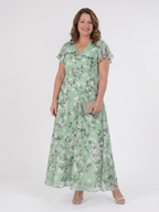 Noémie | Maxi šaty z květinového chiffon