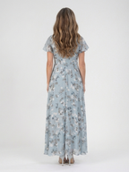 Noémie | Maxi šaty z květinového chiffon
