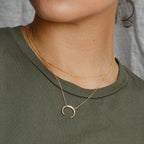 EManco 3 peças de colar em camadas de aço inoxidável separado feminino pingente, gargantilha e conjunto de colar de corrente joias da moda